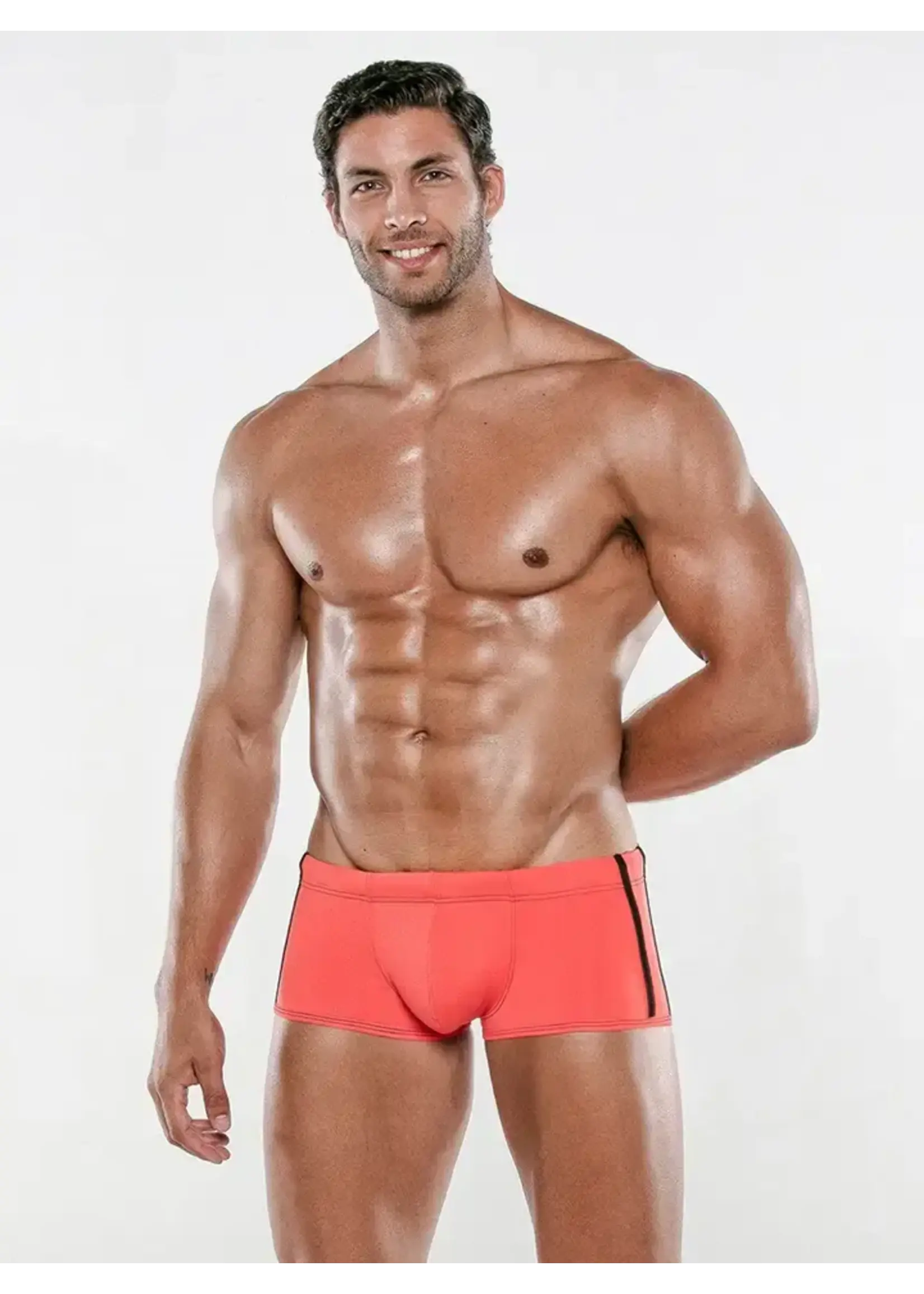 Code 22 Medley Coral Boxer Swimsuit | 23132-11