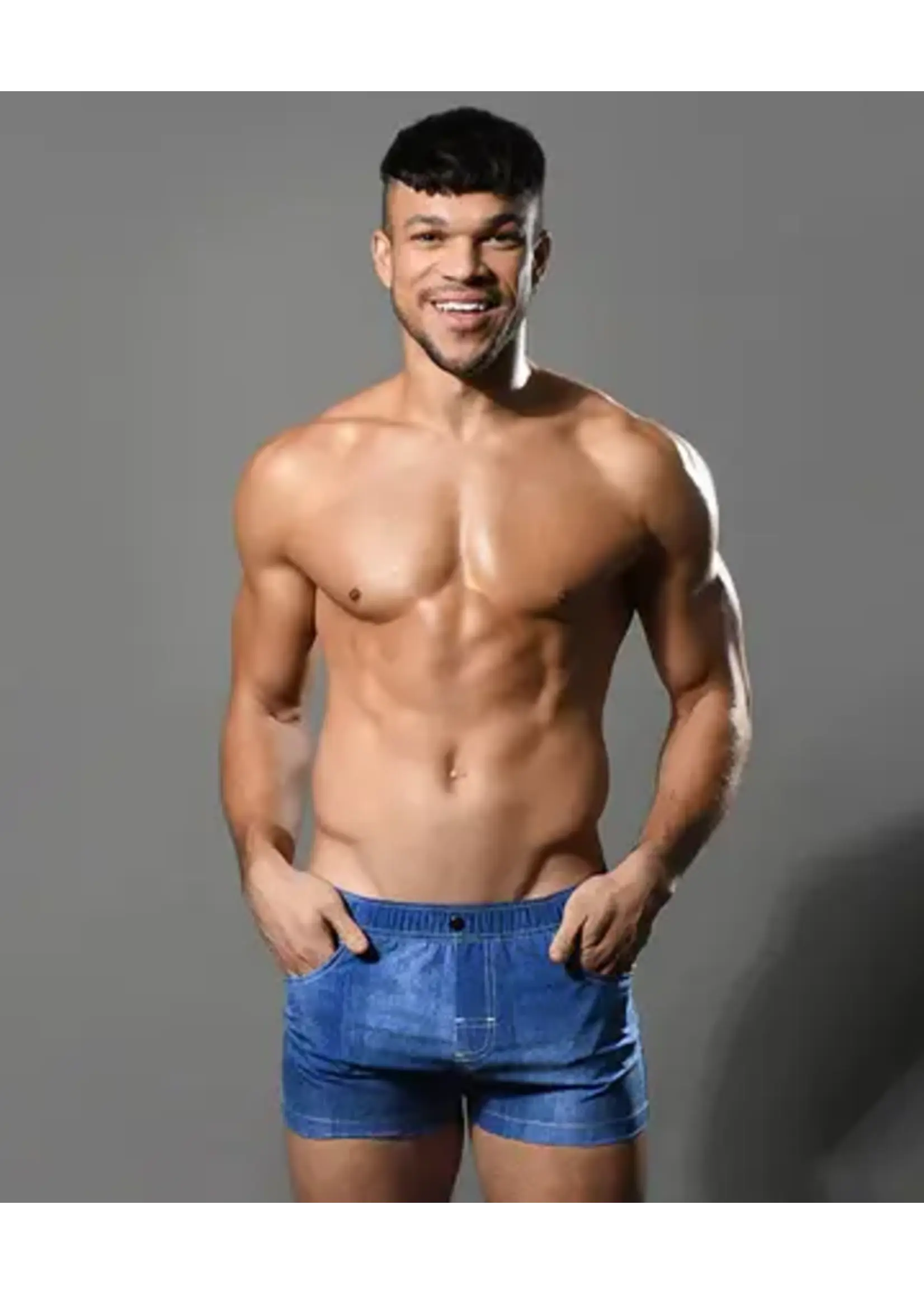 Andrew Christian DENIM SWIM SHORTS