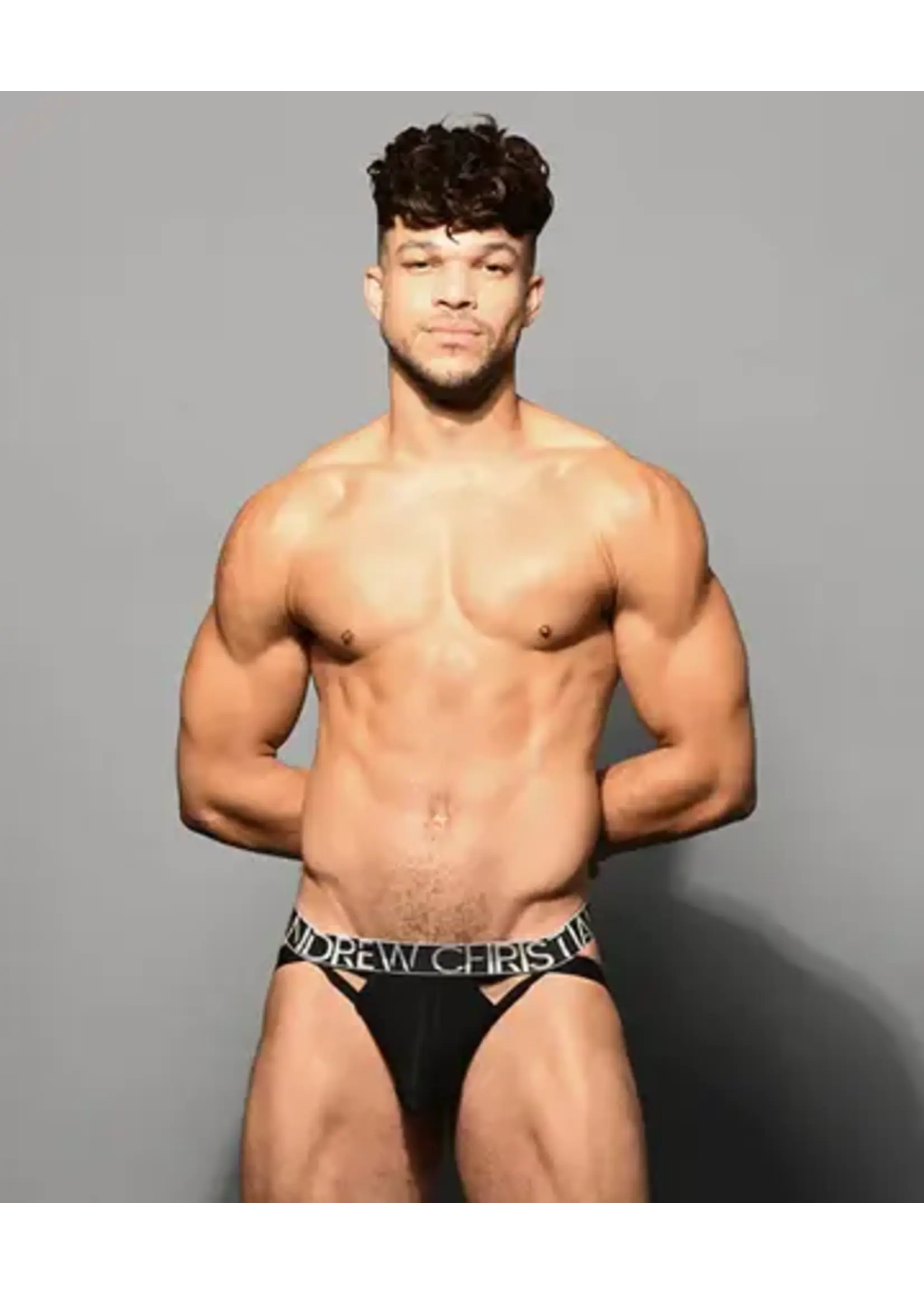 Andrew Christian MIDNIGHT MESH JOCK W/ ALMOST NAKED®