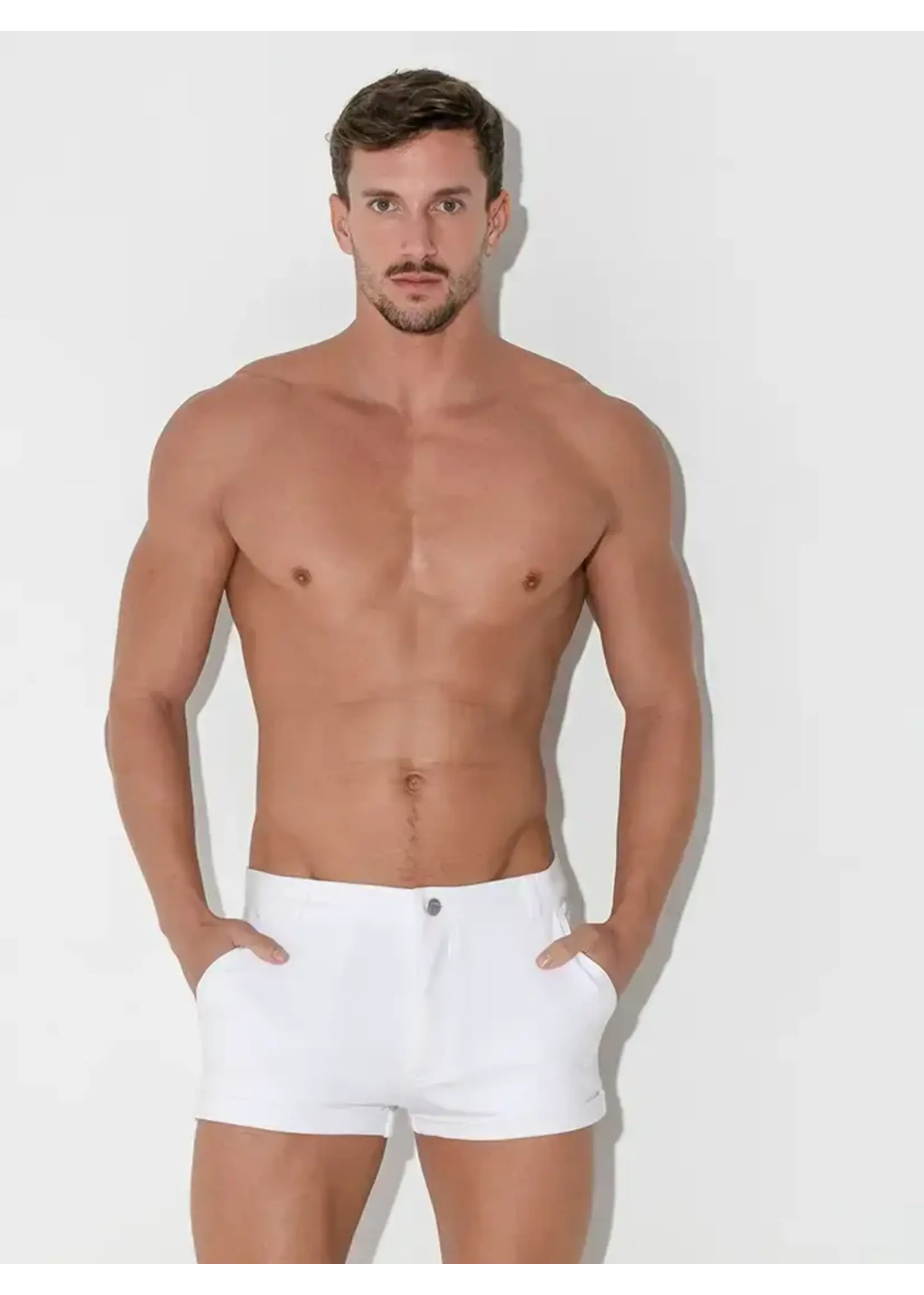 Code 22 White Mini Short 9720