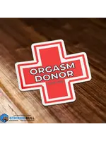 Orgasm Donor Meme Sticker
