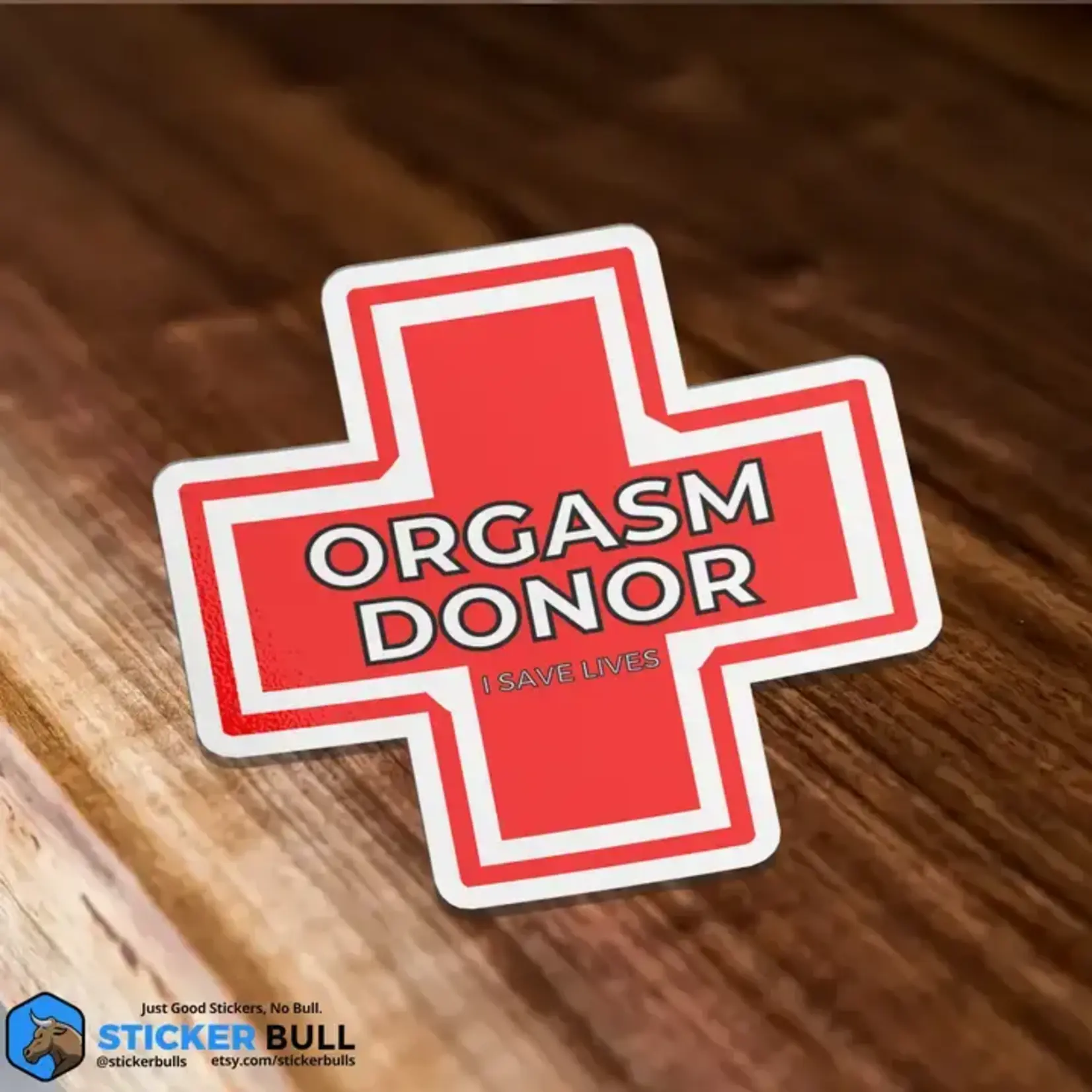 Orgasm Donor Meme Sticker