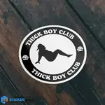 Sticker Bull Thick Boy Coffee Mug