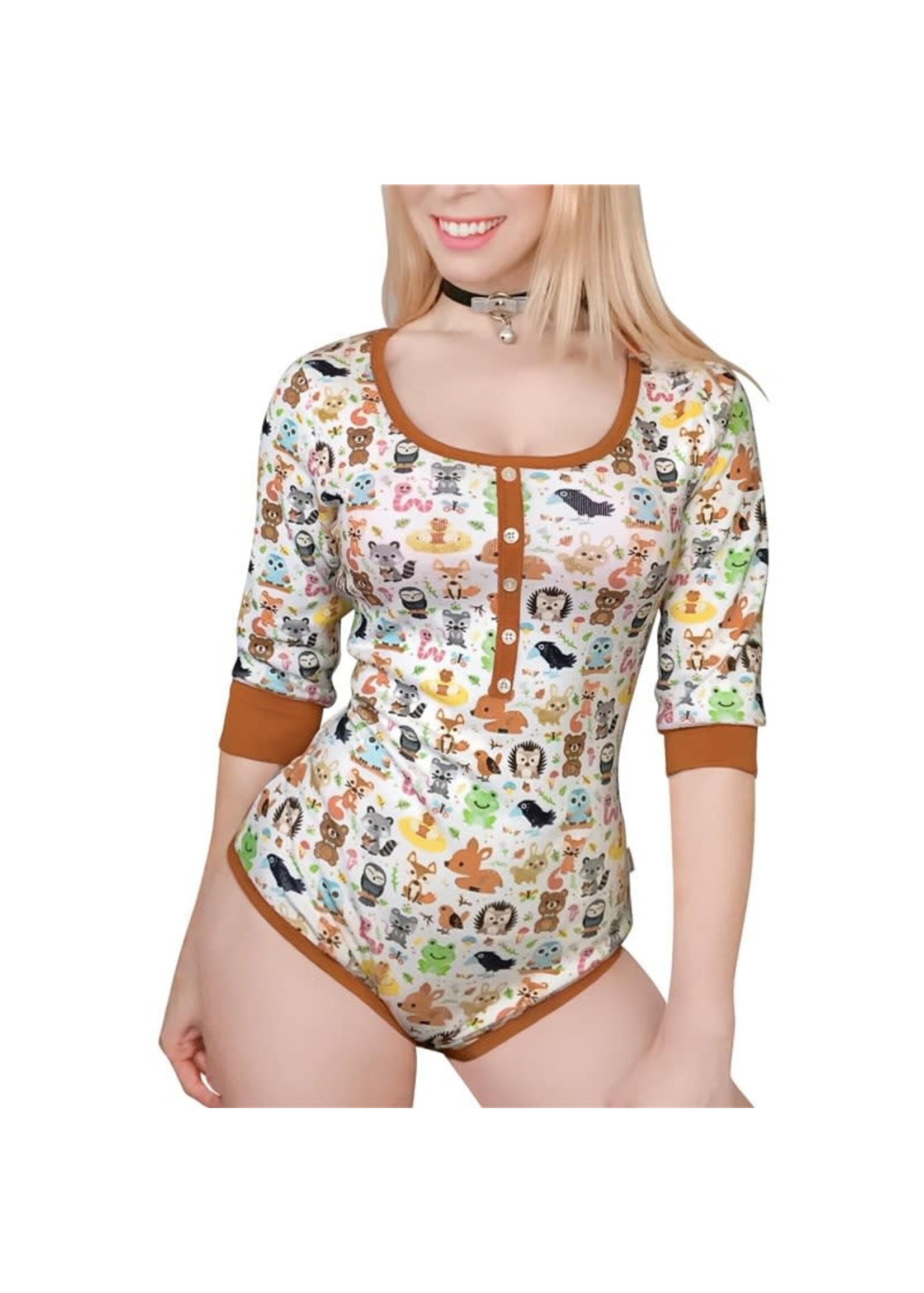 LittleForBig Forest Animals Onesie
