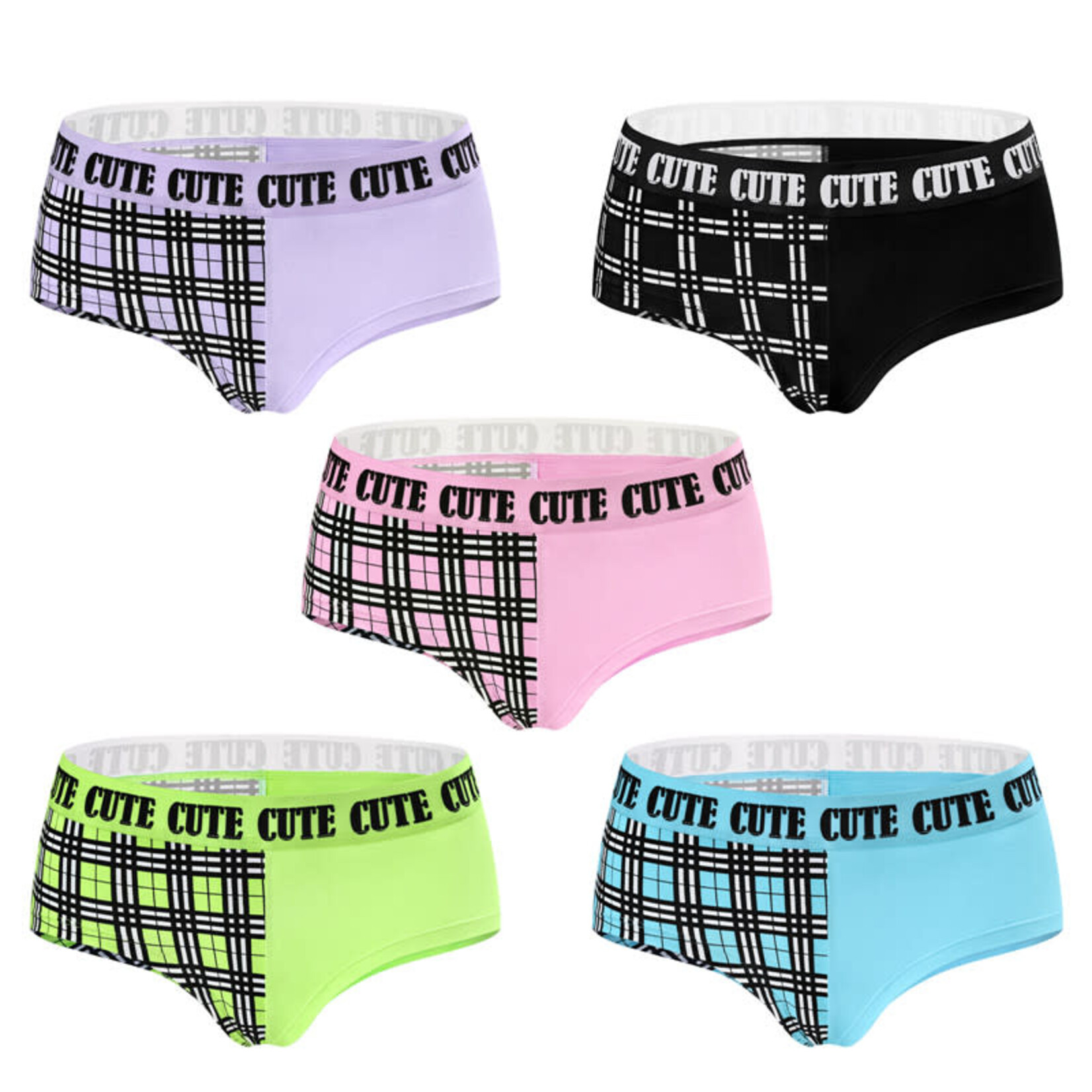 LittleForBig Cute Punk Panties Set