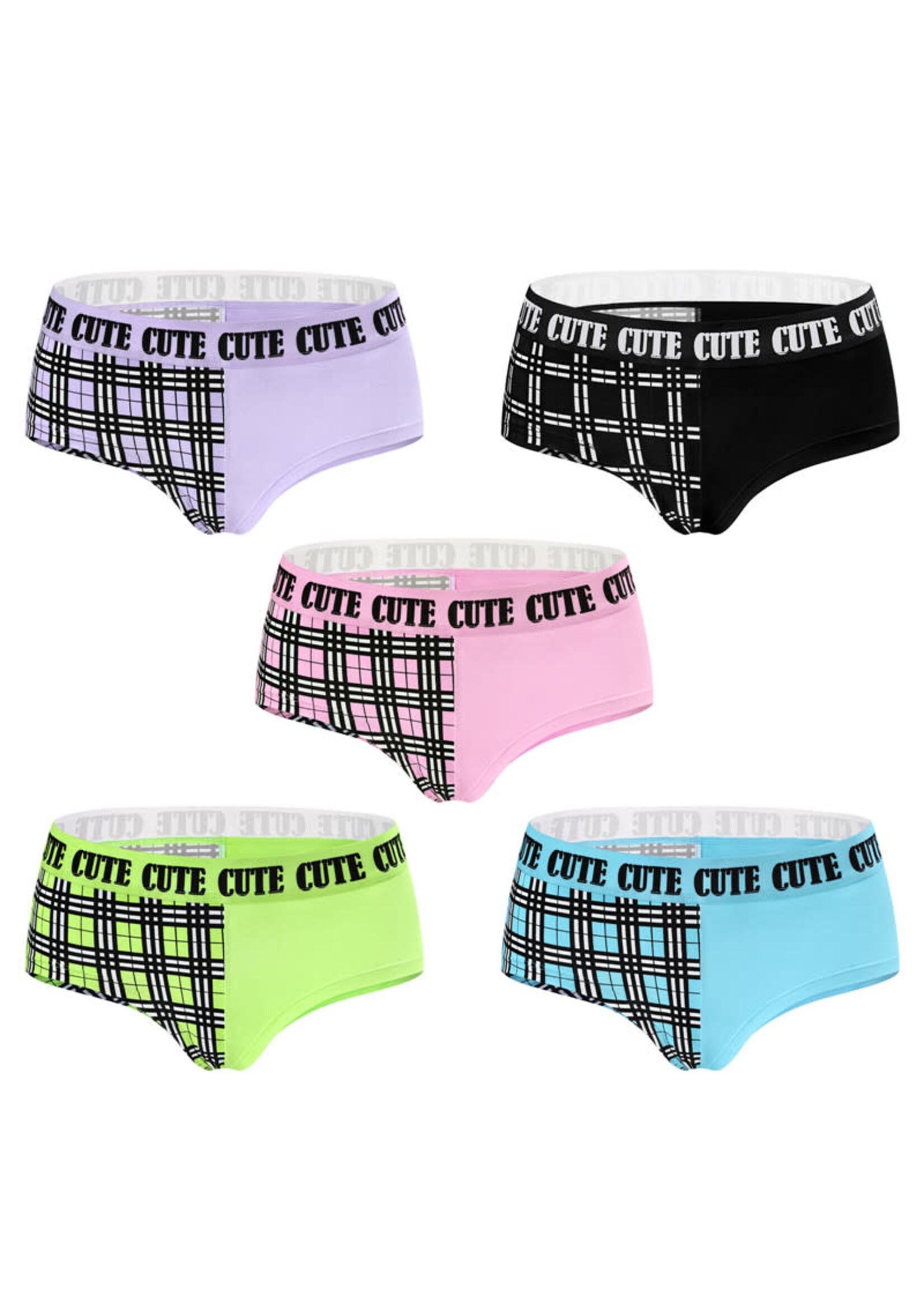 LittleForBig Cute Punk Panties Set