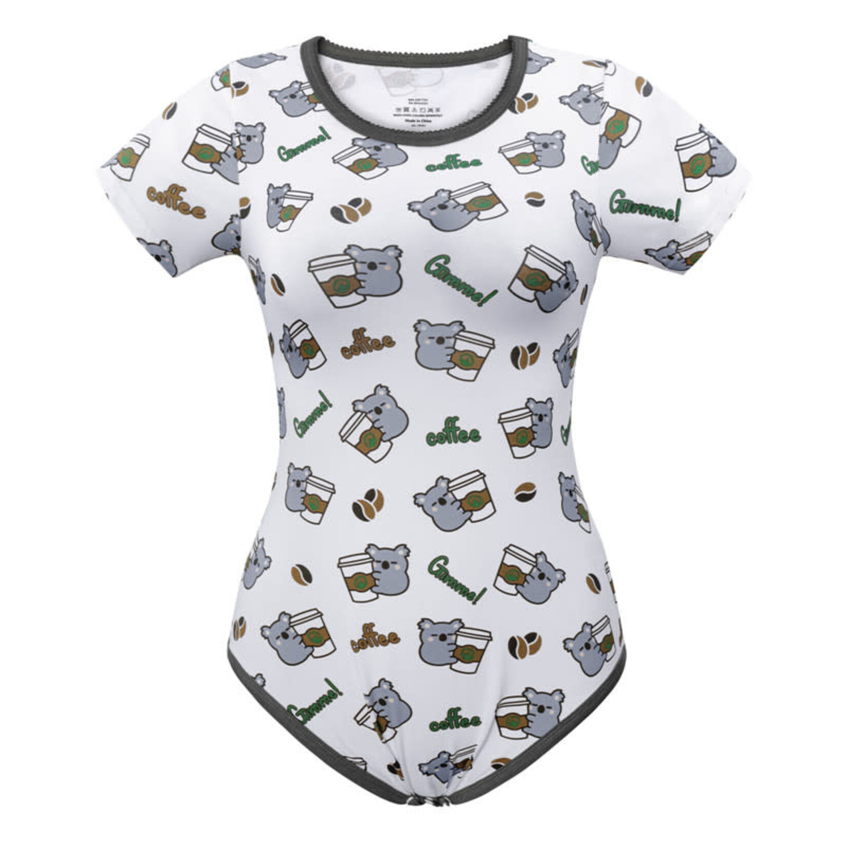 LittleForBig Gimme Coffee Onesie Bodysuit