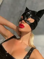 Latex Cat Hood