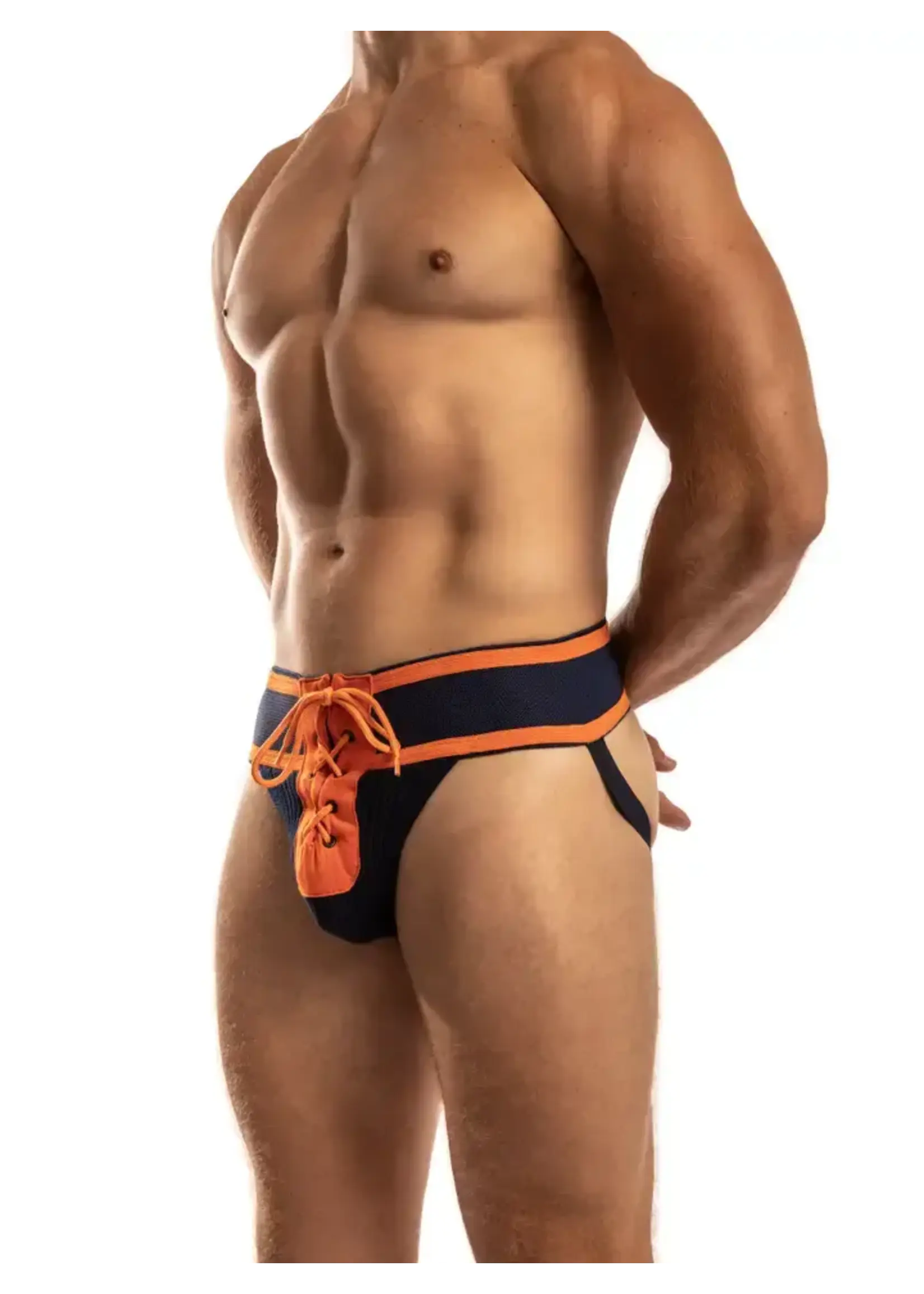 Jack Adams Footballer Lace-Up Jockstrap