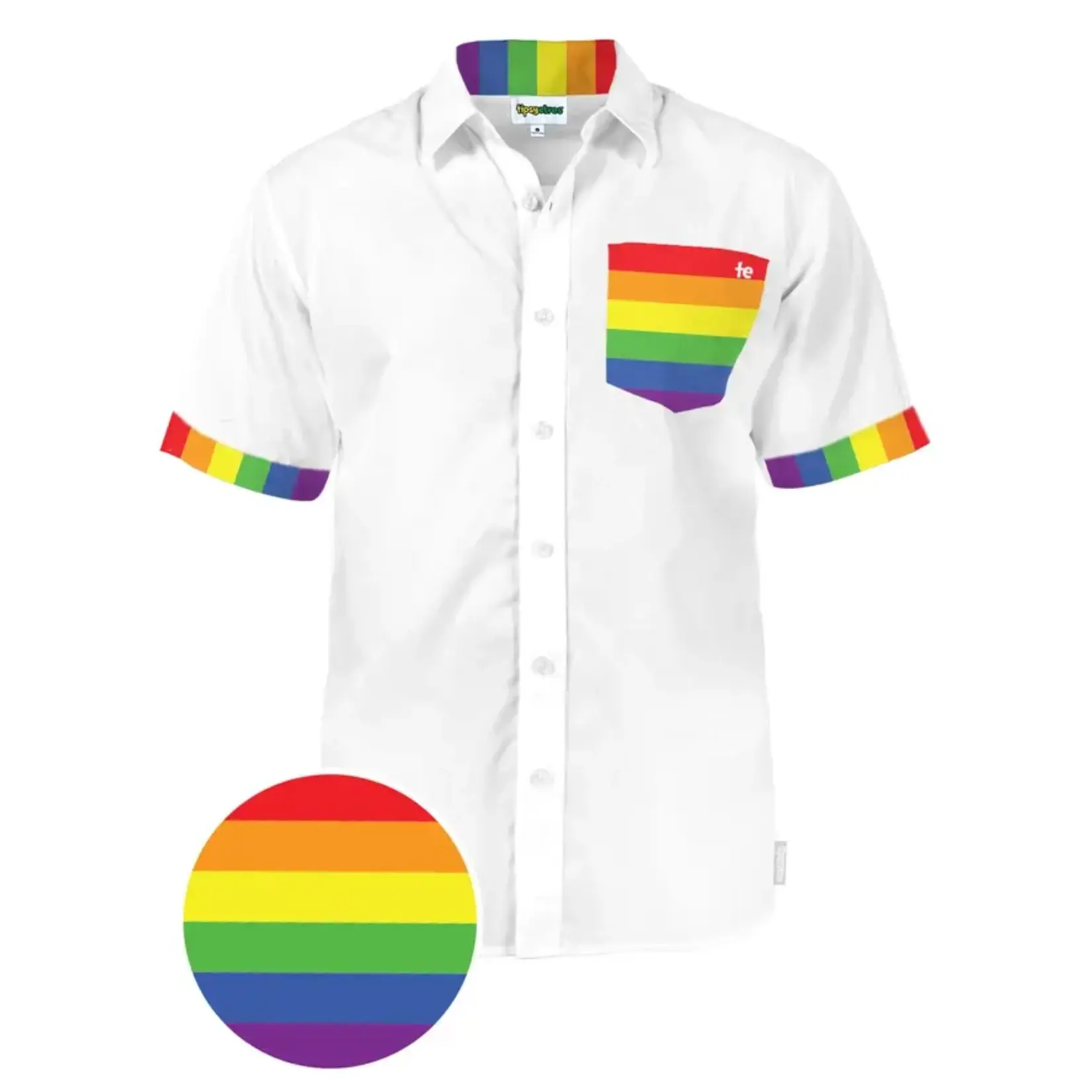 Tipsy Elves Pocket O' Pride Button Down Shirt