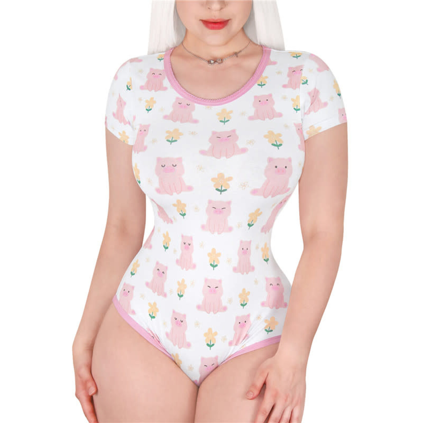 LittleForBig Piggy Onesie Bodysuit