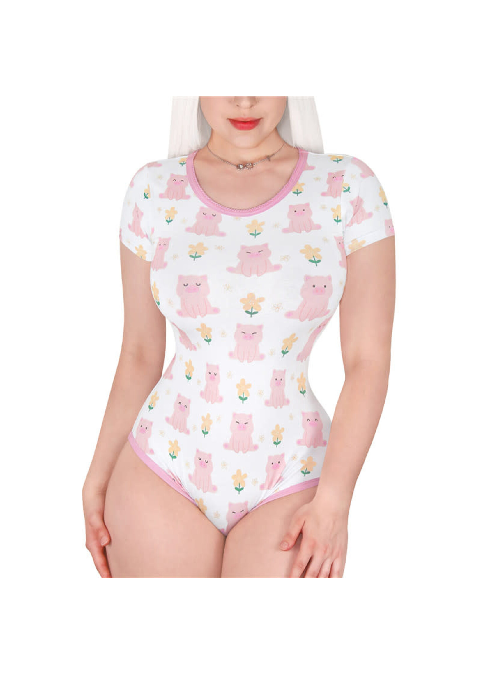 LittleForBig Piggy Onesie Bodysuit