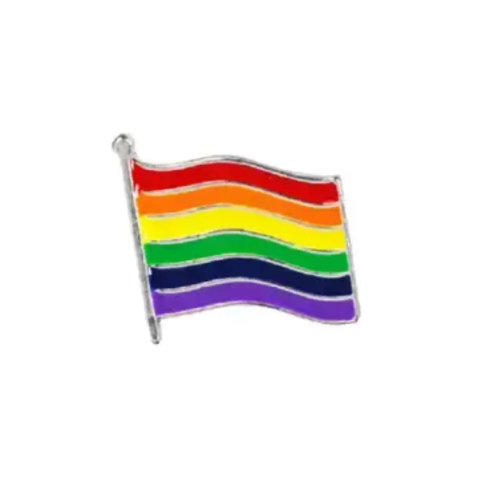 The Awareness Company Large Rainbow Flag Lapel Pins