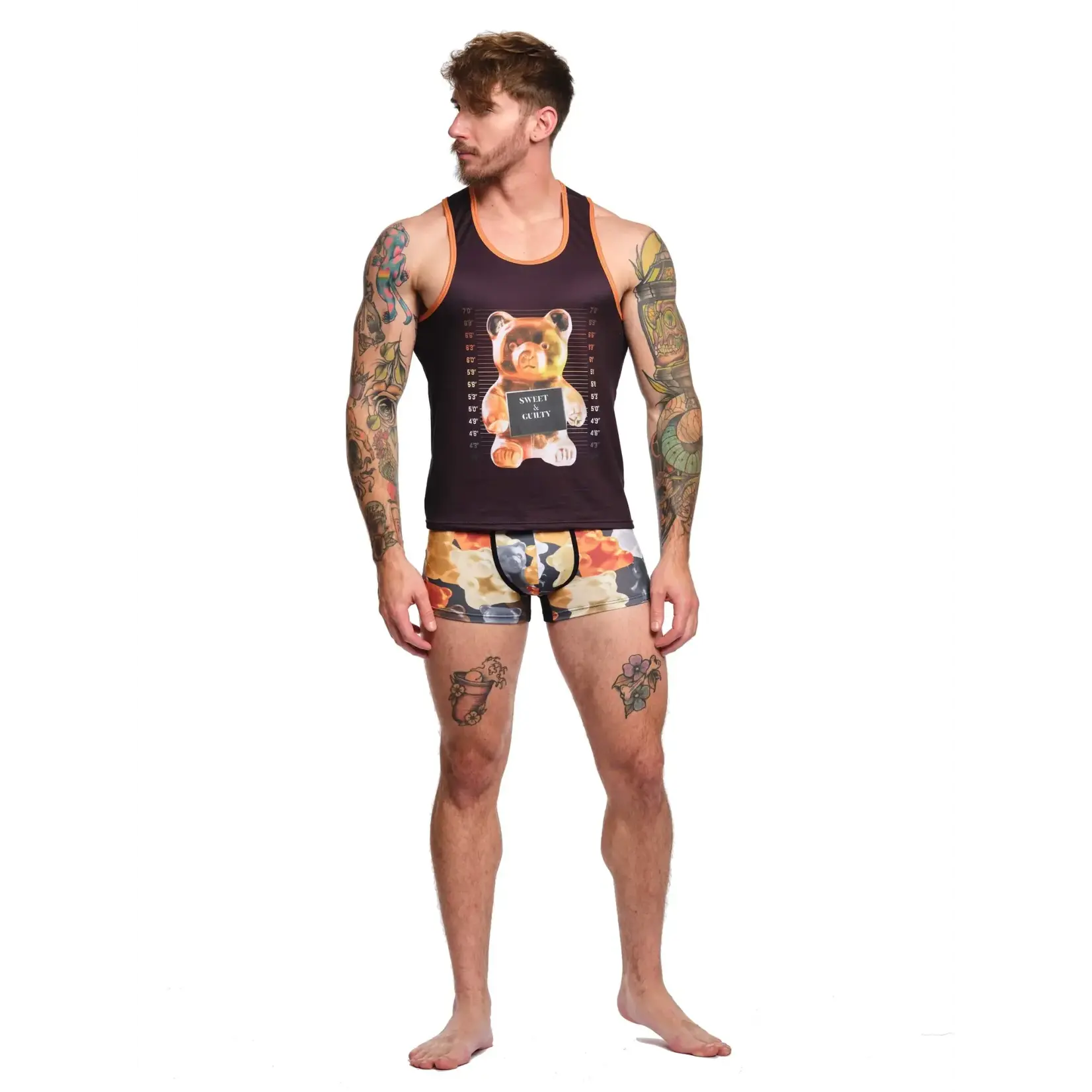 Skull & Bones Gummy Bear Prison Tank