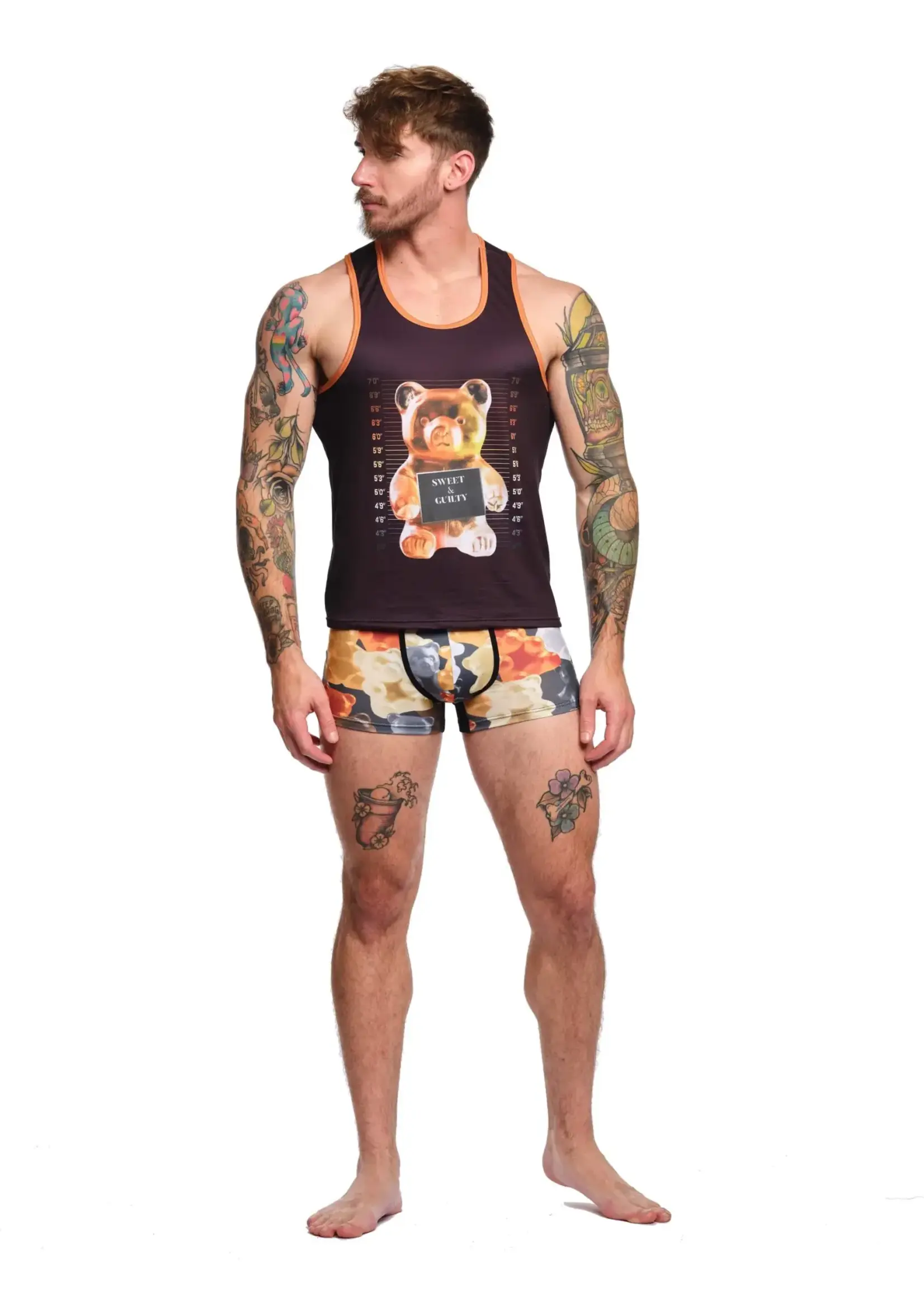 Skull & Bones Gummy Bear Prison Tank
