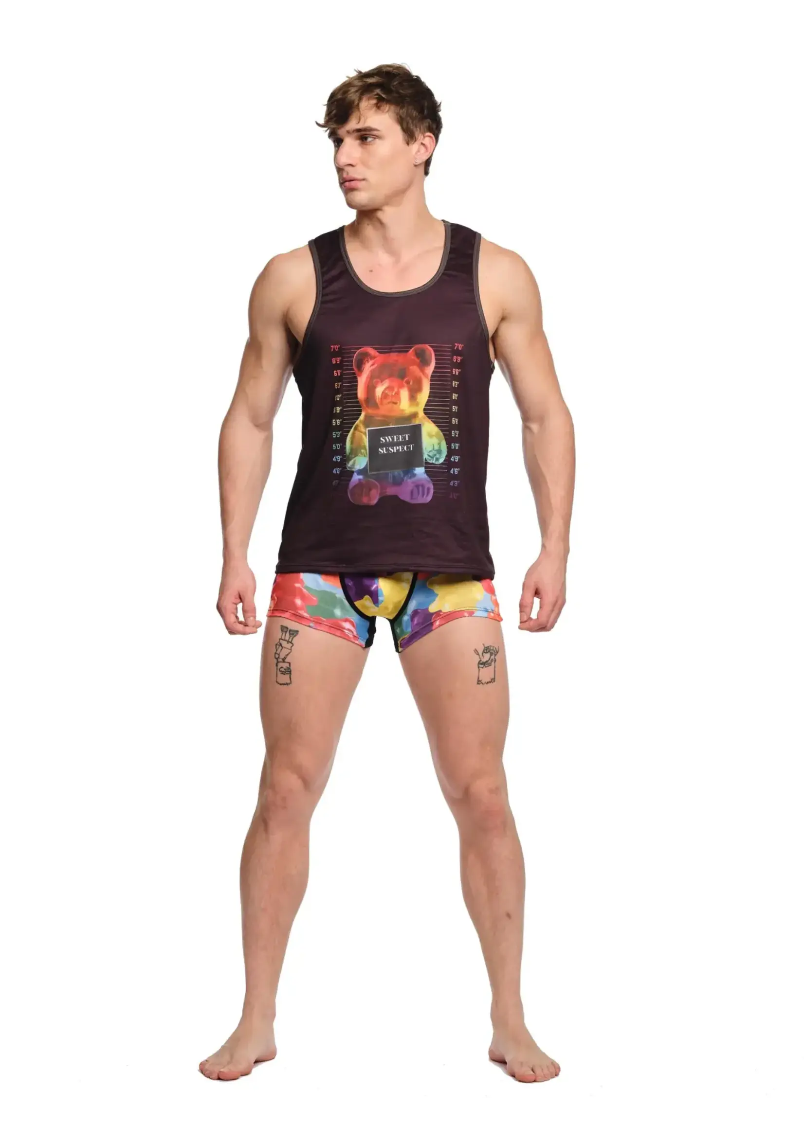 Skull & Bones Gummy Bear Prison Tank