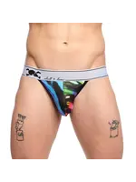 Skull & Bones Rainbow Butterfly  Jock