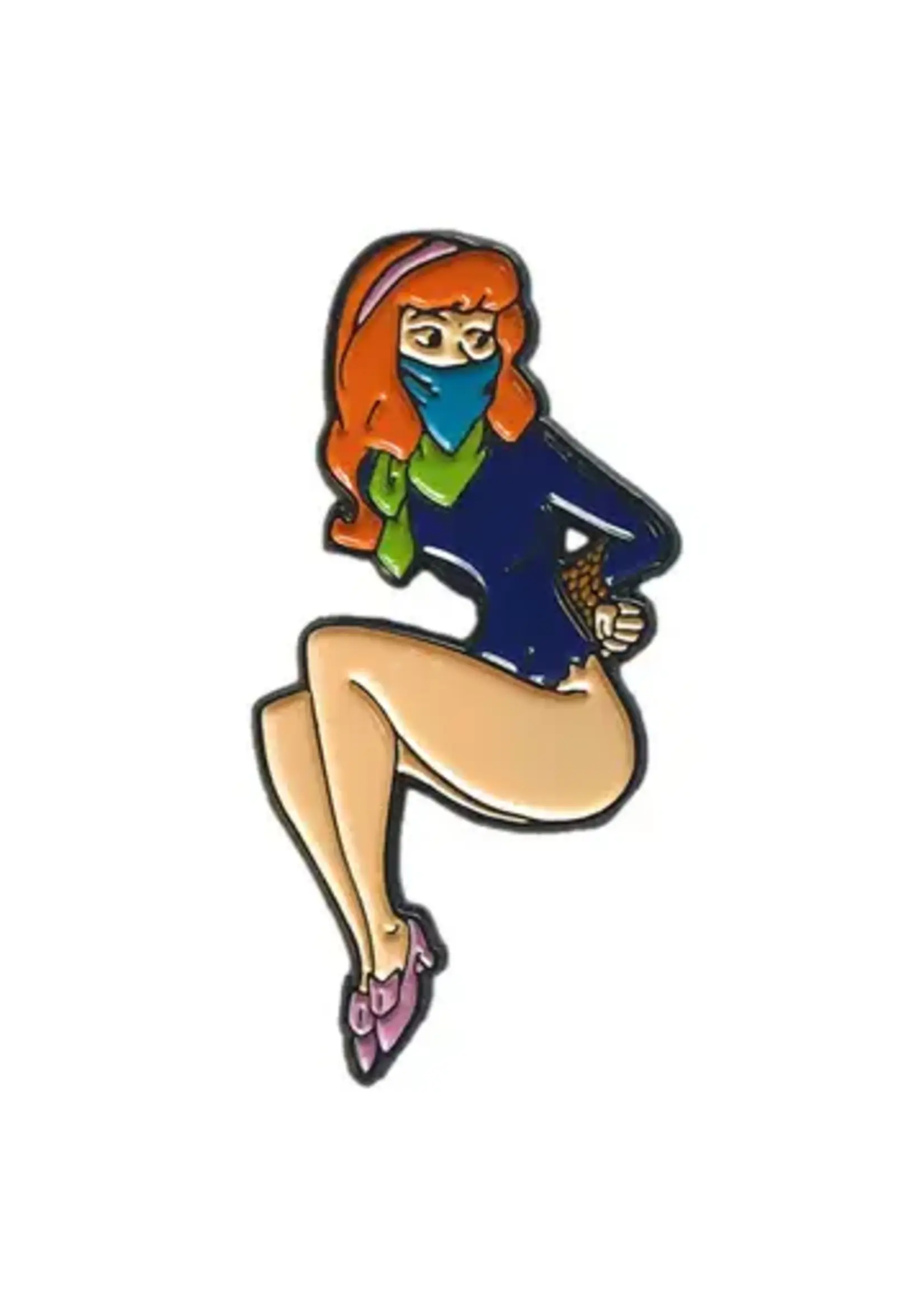 Geeky And Kinky The Red Head  Enamel Pin