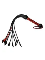 ProwlerRED Prowler RED Short Handle Red and Black Flogger