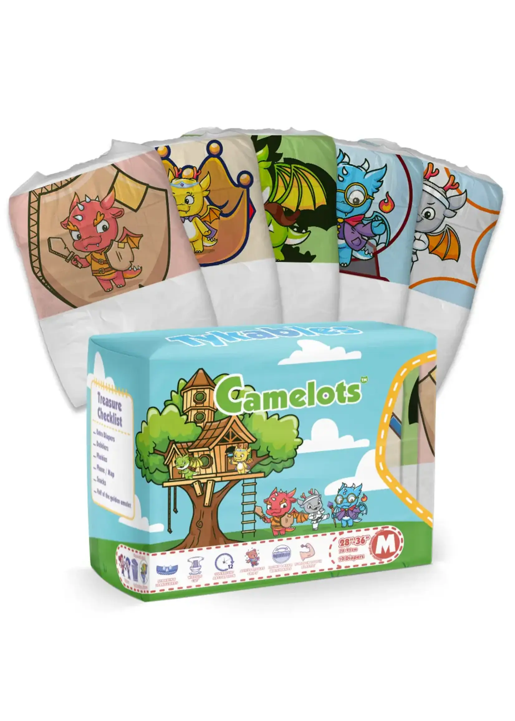 Tykables Camelot Diapers (Large)