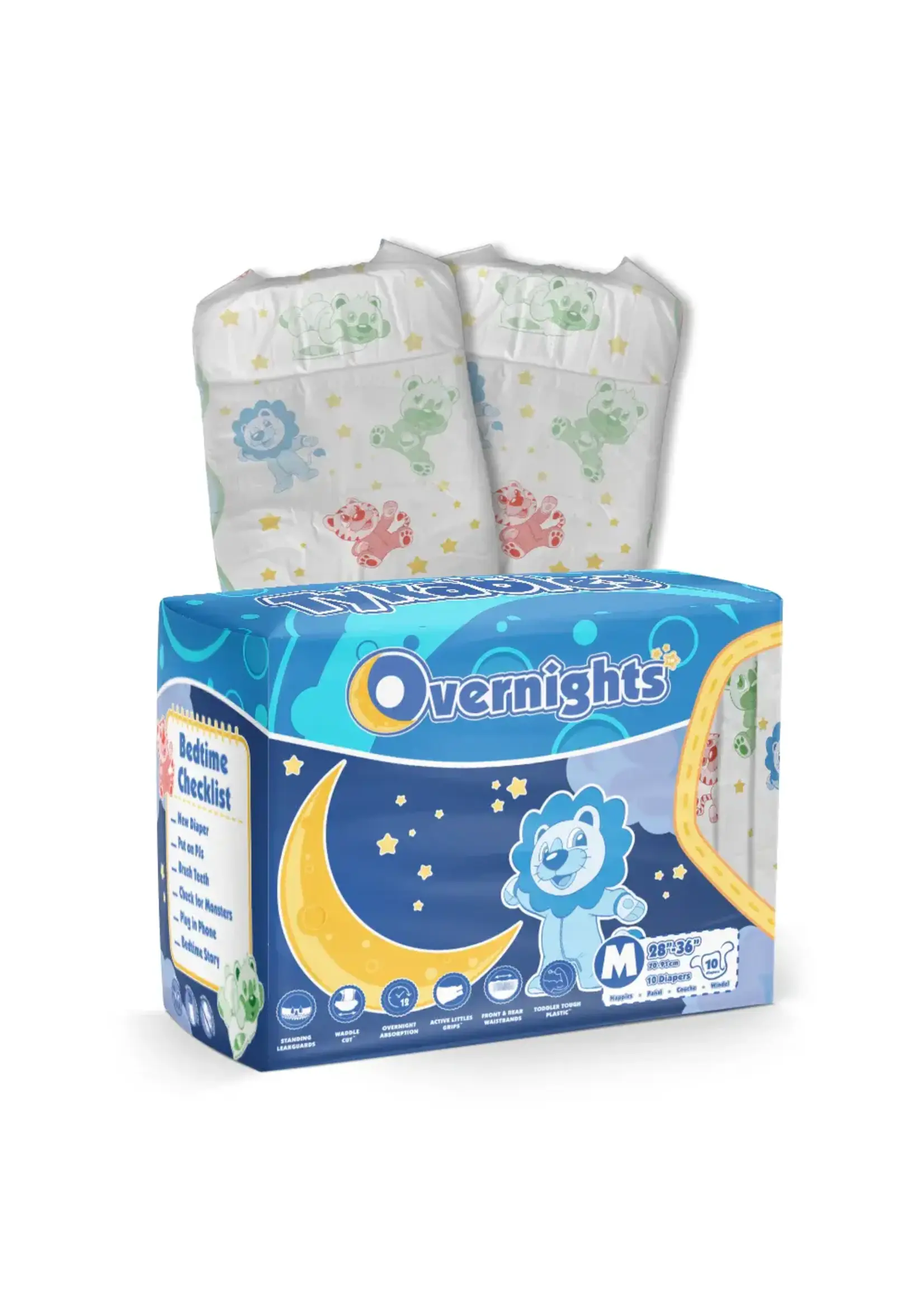 Tykables Overnight Diapers (XL)