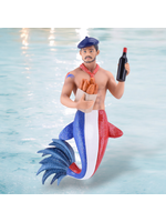December Diamonds Frenc Coq - Merman Ornament