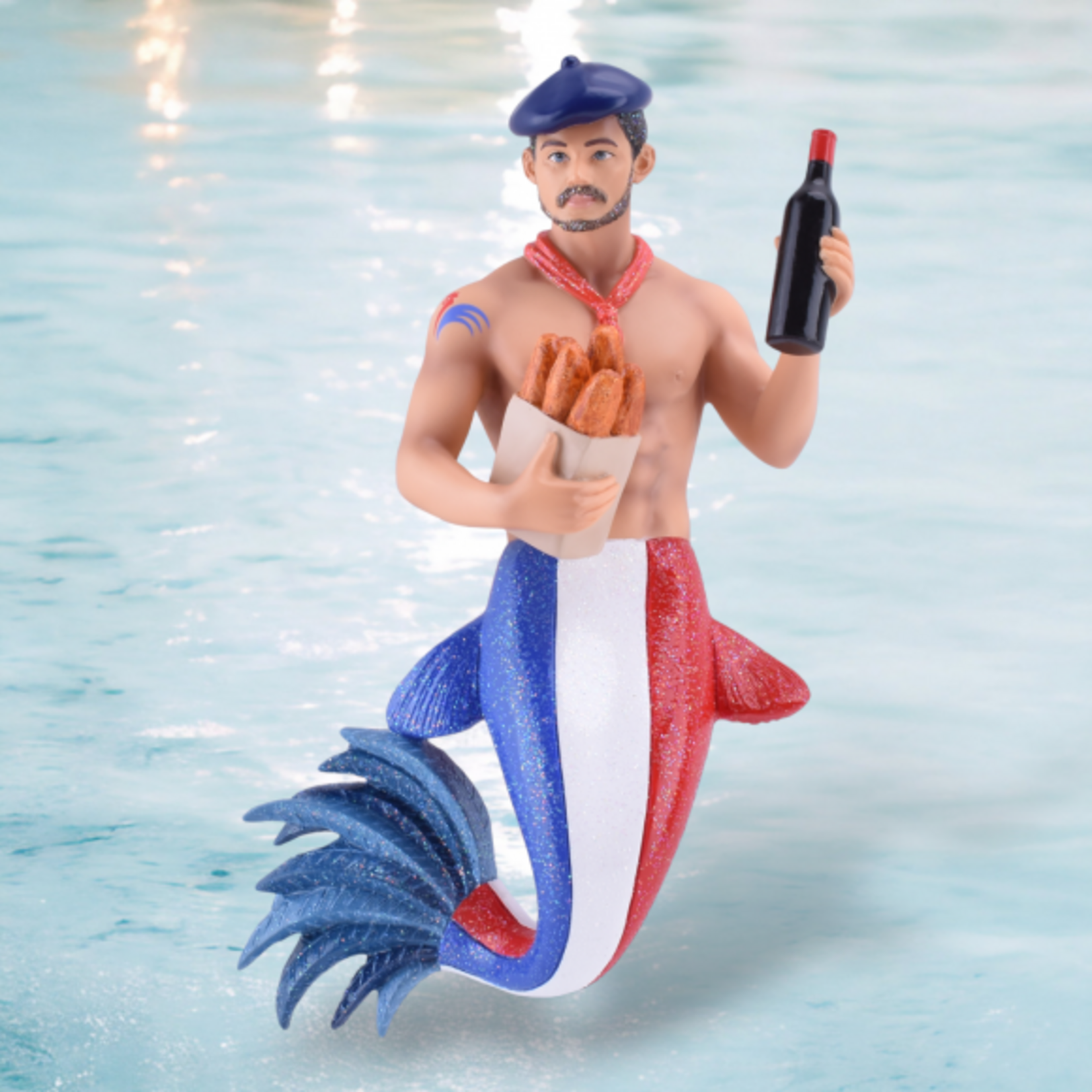 Frenc Coq - Merman Ornament
