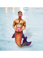 December Diamonds Blow Fish - Merman Ornament