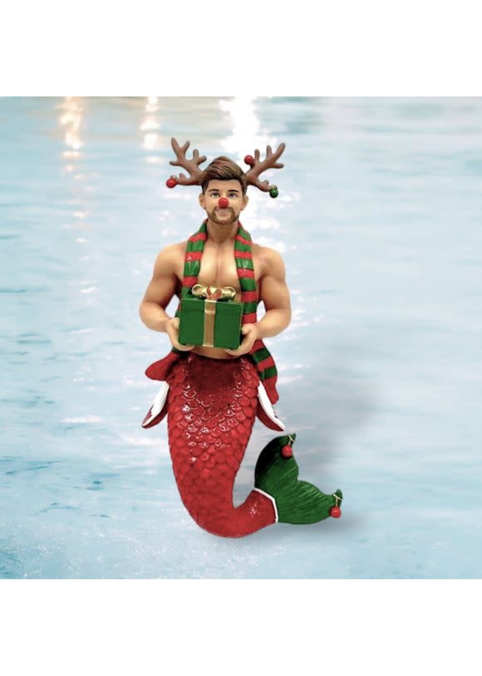 December Diamonds Rudy - Merman Ornament