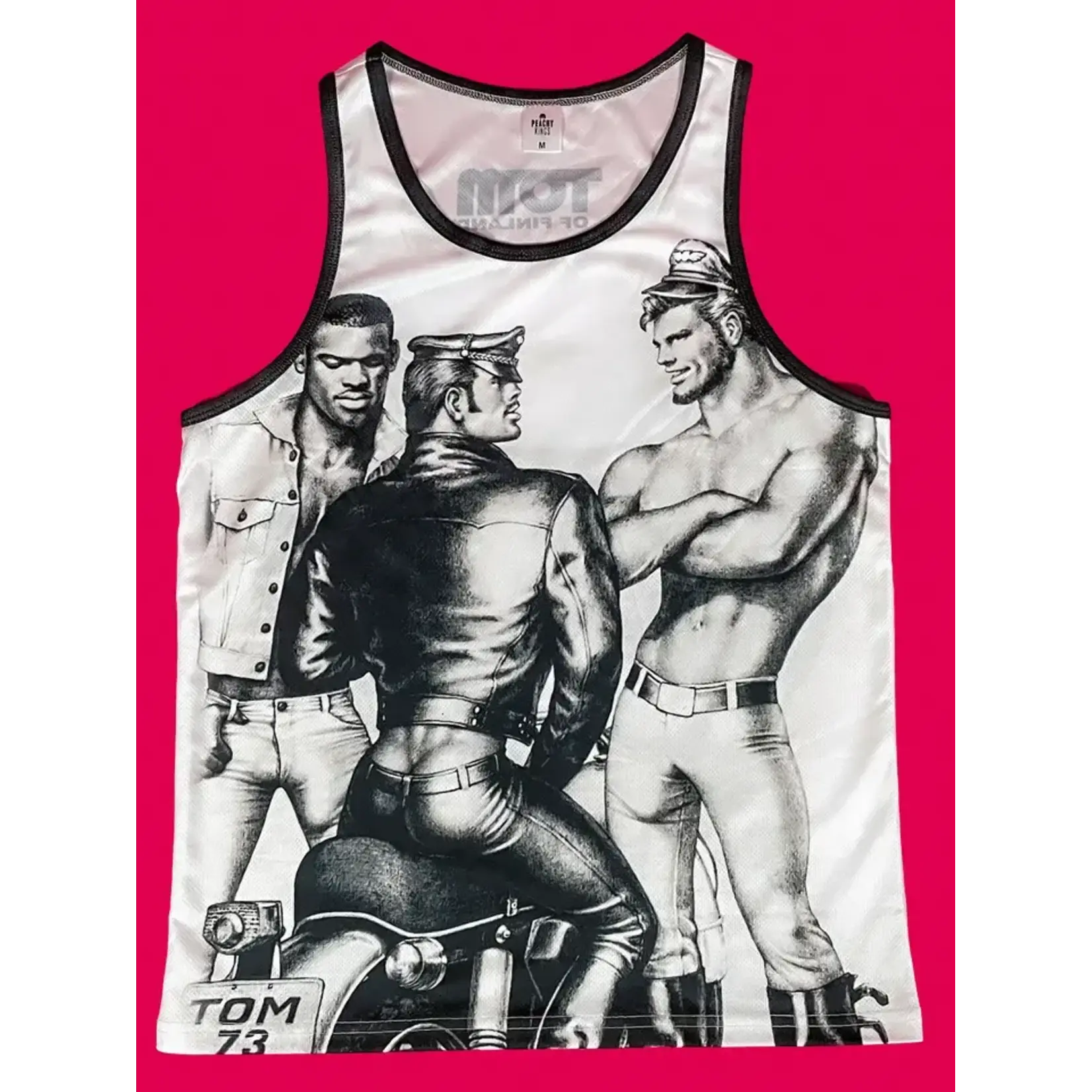 Kweer Cards/Peachy Kings Tom of Finland Mesh Tank "TOM 73 - CLASSIC"