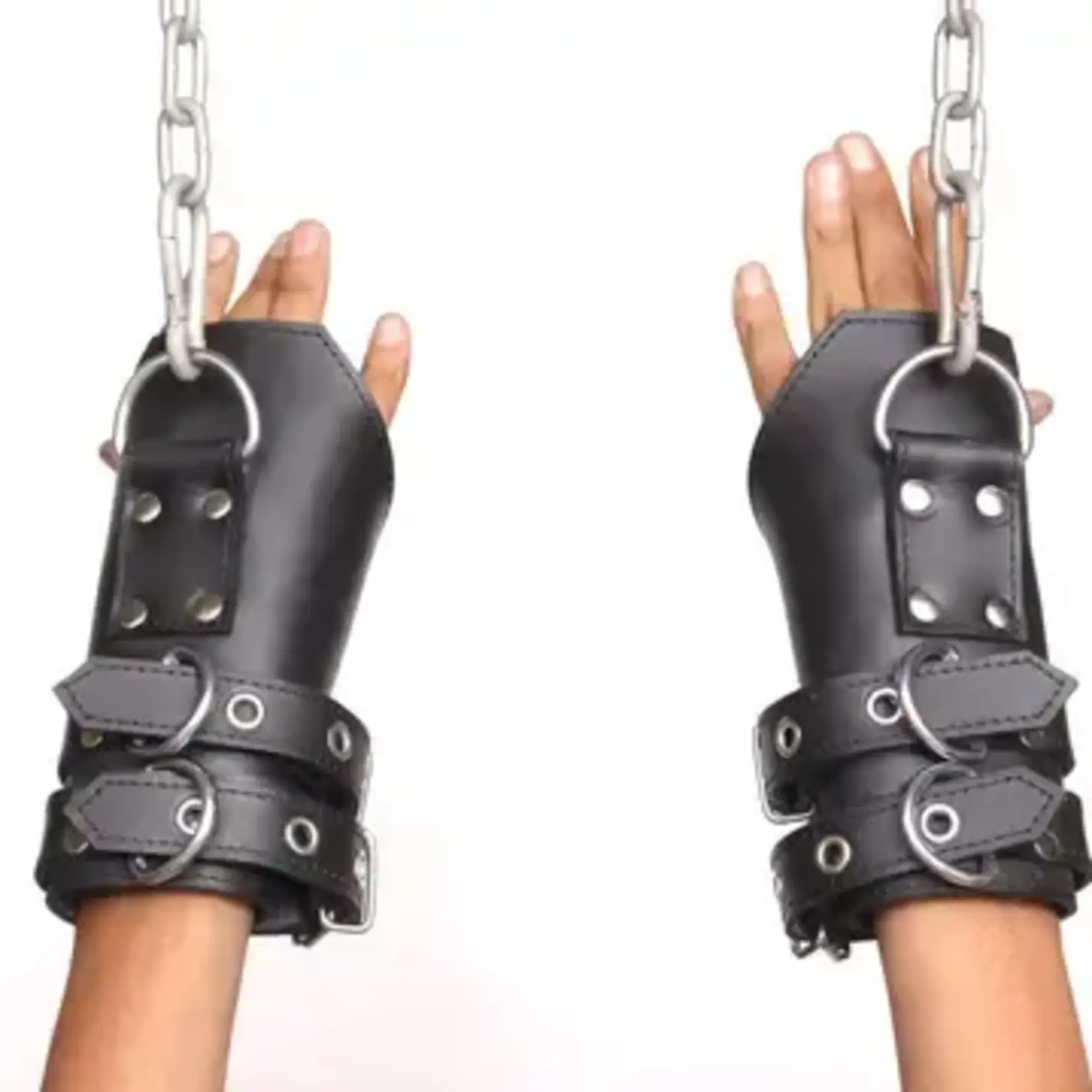 The Master Tanners Leather Handcuffs Bdsm Suspension Wrist Cuffs Restraint Set