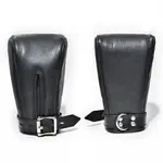The Master Tanners Bondage Leather Gloves Bdsm Leather Mitts Pet Play Restraint