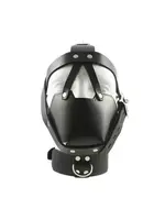 The Master Tanners Bondage Leather Face Muzzle BDSM Mask Gay Head Harness