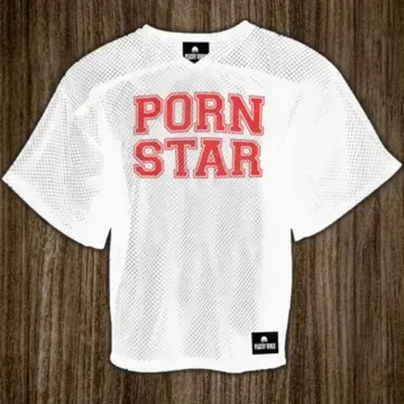 Kweer Cards/Peachy Kings "Porn Star"' Mesh Football Jersey