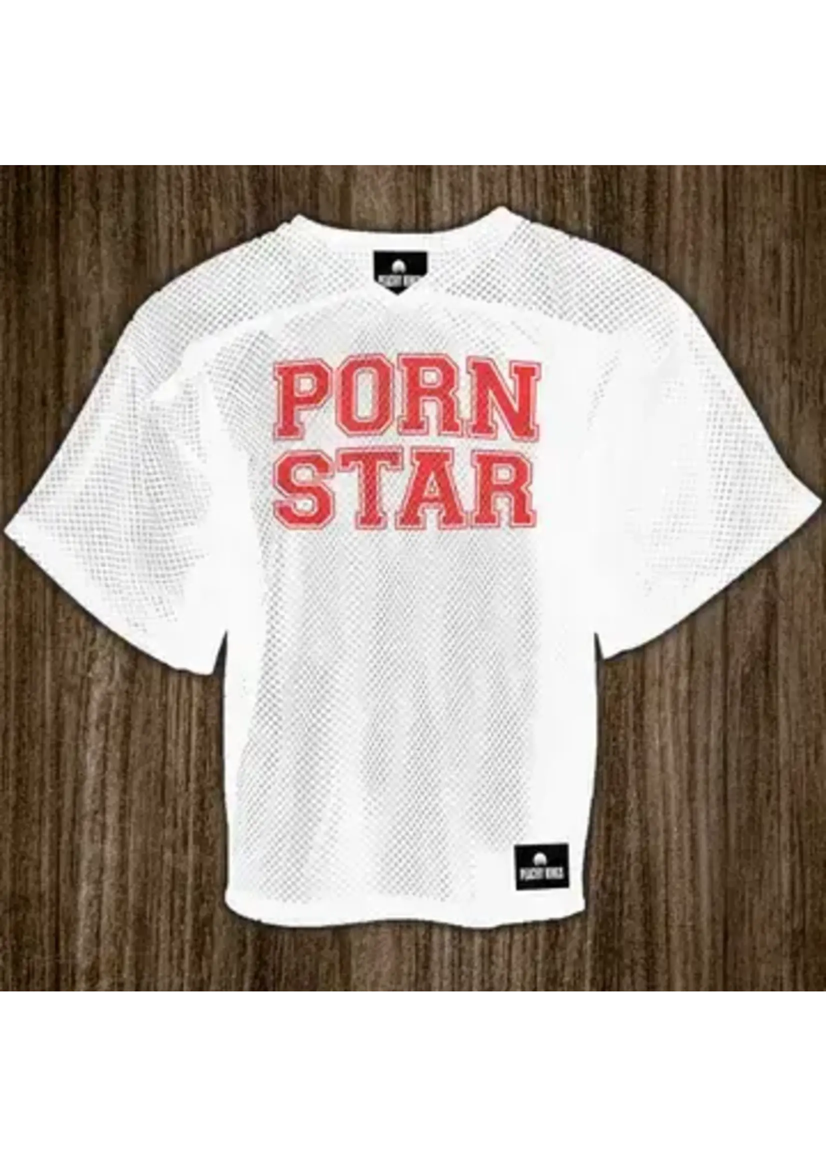 Kweer Cards/Peachy Kings "Porn Star"' Mesh Football Jersey