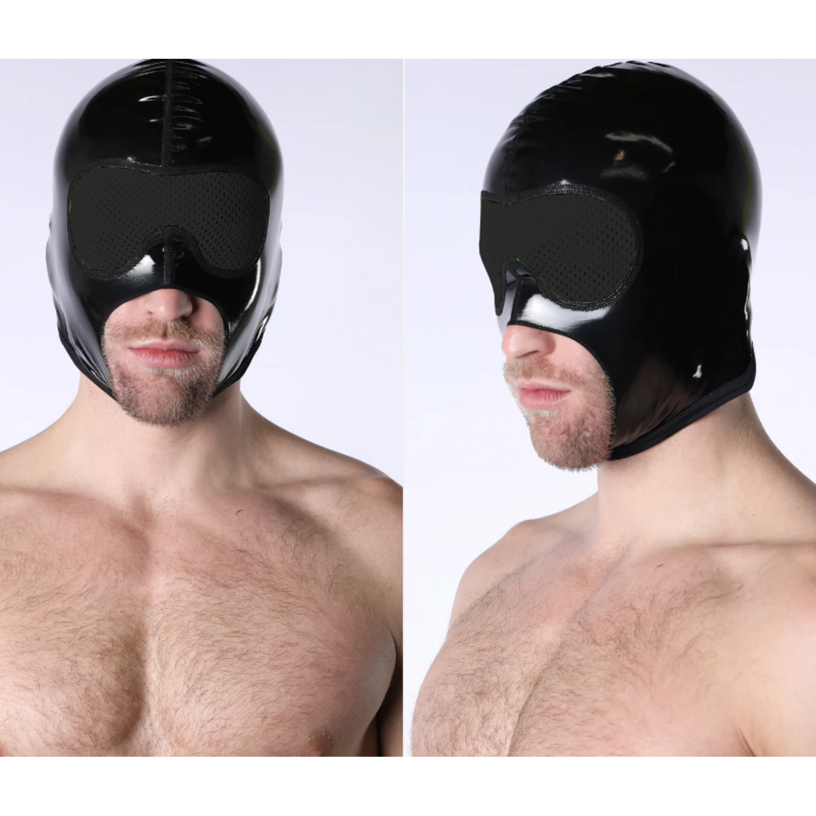 Cell Block 13 Black Chrome Mesh Eye Hood