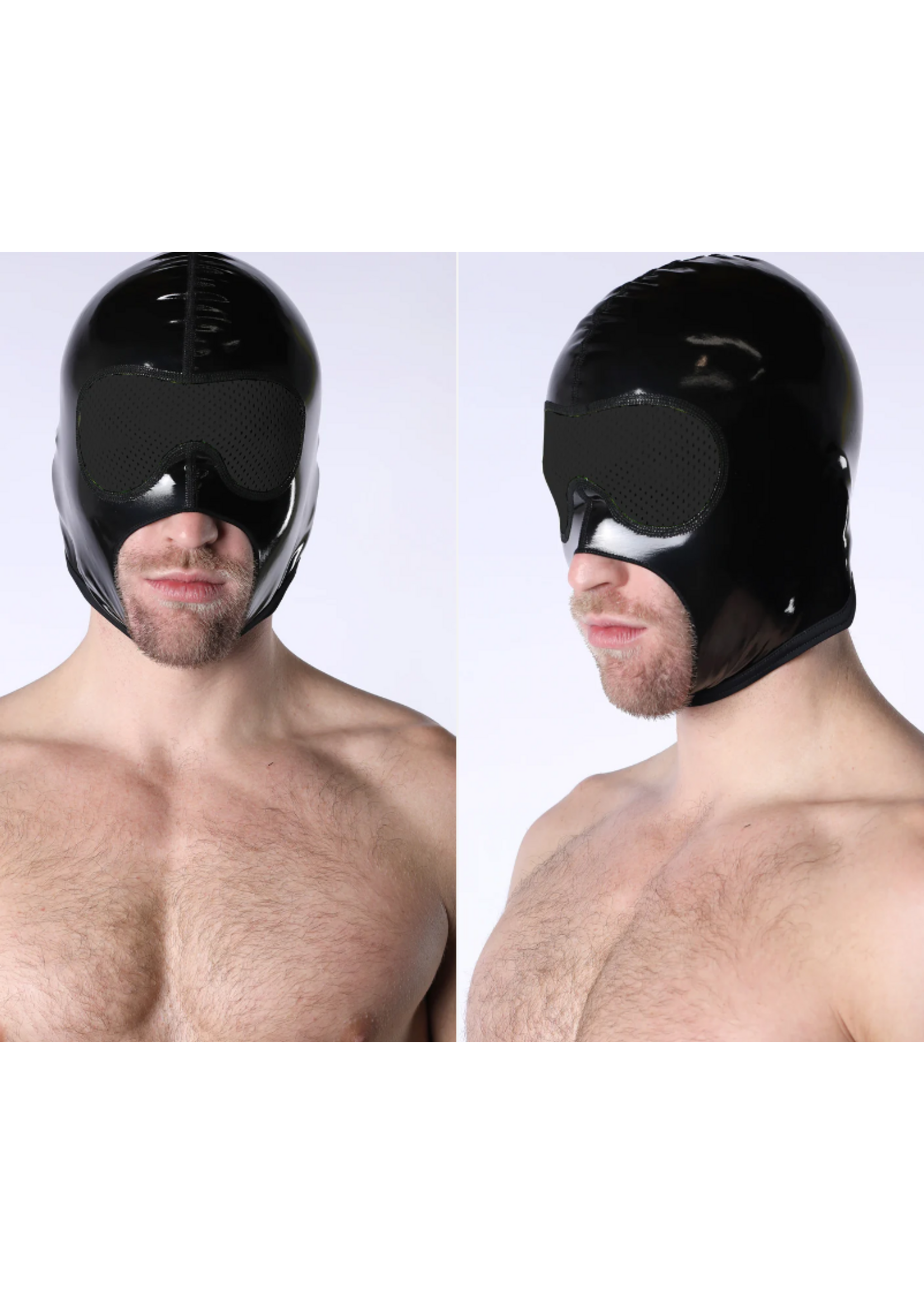 Cell Block 13 Black Chrome Mesh Eye Hood