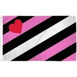 Flags Leather Girl Pride Flag 3x5