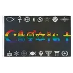 Flags Coexist Flag 3x5