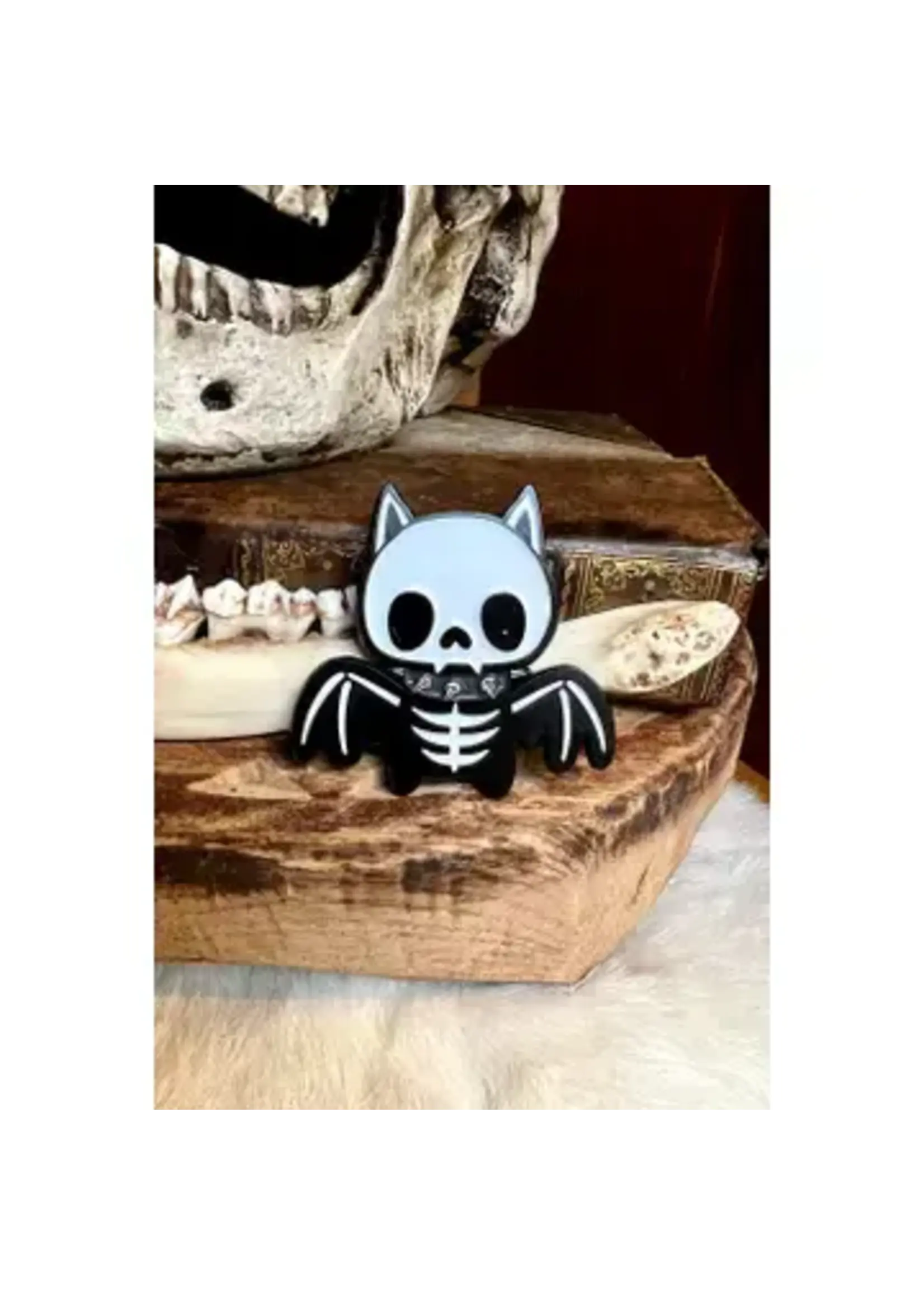 vampirefreaks Bony Bat Enamel Pin