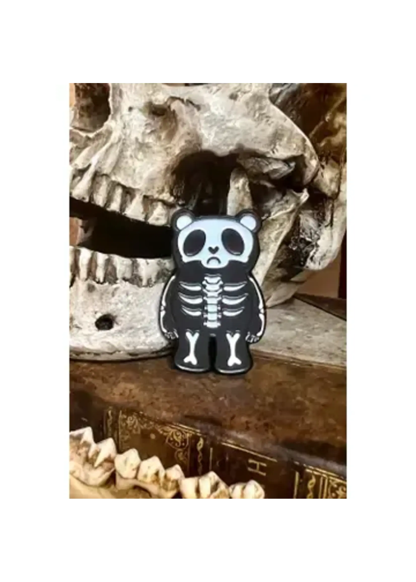 vampirefreaks Grumpy Bones Enamel Pin