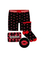 Tipsy Elves Men's Kiss Attack Boxers & Socks Valentine's Day Gift Set