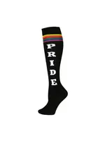 Tipsy Elves Pride Socks - Black Knee High