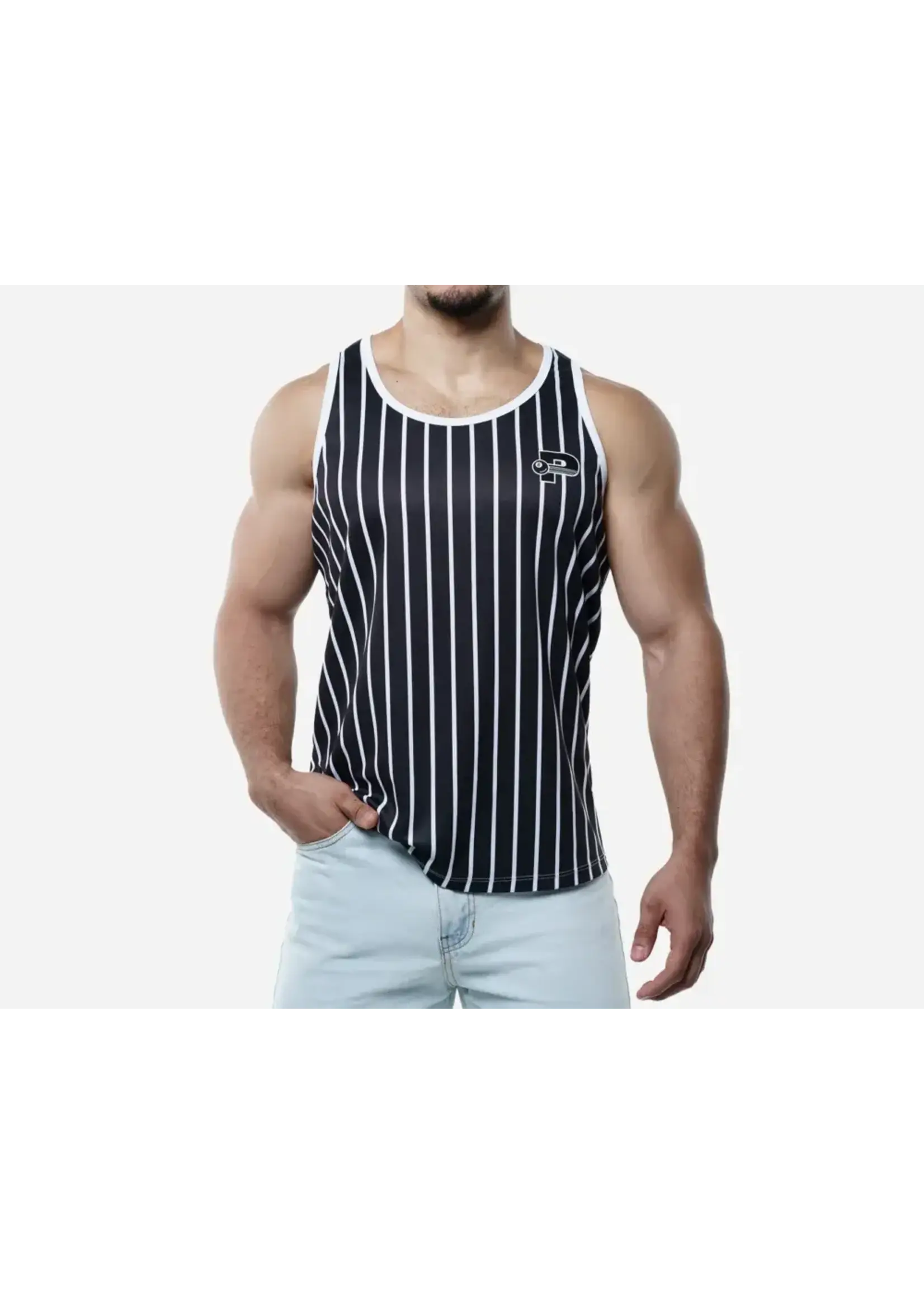Pump! Striped Tank Top
