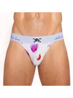 Skull & Bones Blurry Orchid Sport Brief