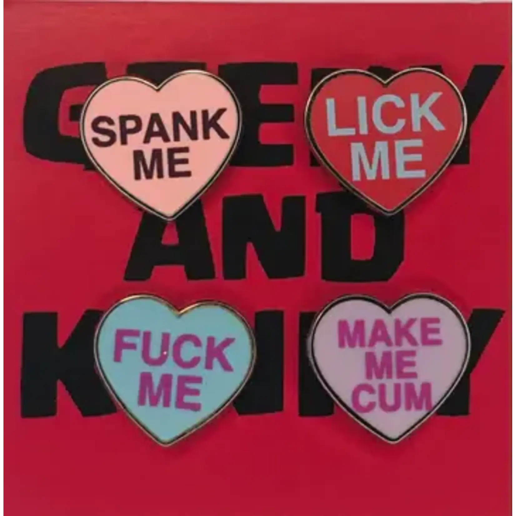 Geeky And Kinky Kinky Hearts Series 2 Enamel Pins - 4