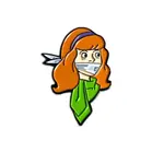 The Red Head V 2.0 Enamel Pin