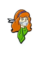 The Red Head V 2.0 Enamel Pin