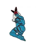 Geeky And Kinky Rope Bunny Mars Enamel Pin