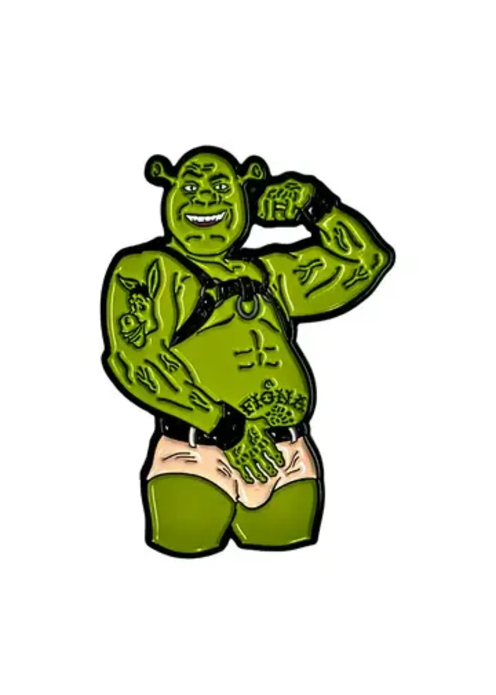 Geeky And Kinky The Green Ogre Enamel Pin